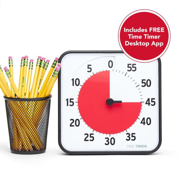 
                  
                    Time Timer - 8 inch / Medium - Prepp'd Kids - Time Timer
                  
                