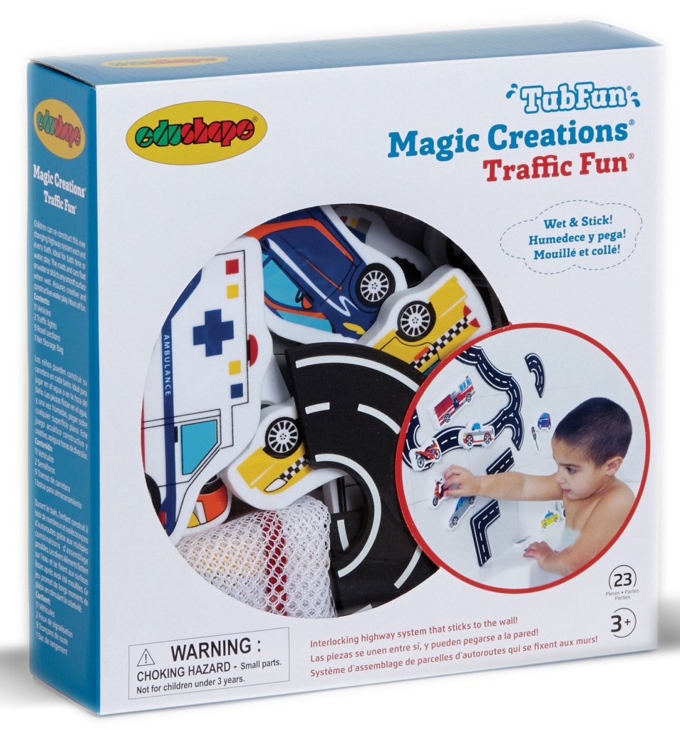 Tub Fun - Traffic Fun - Prepp'd Kids - EduShape