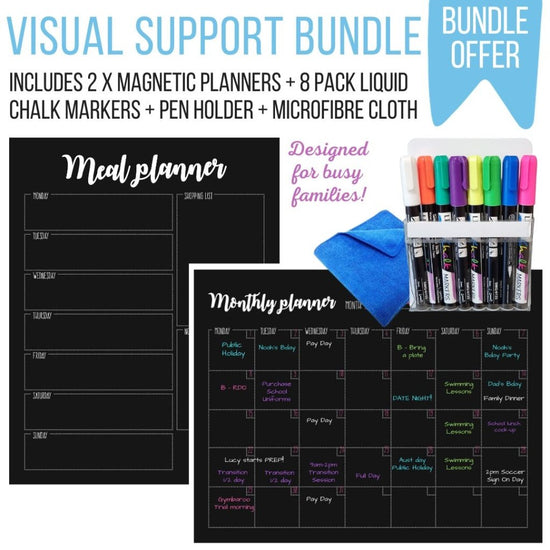 Visual Support Bundle Pack - Prepp'd Kids - Prepp'd Kids
