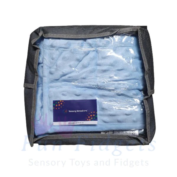 Weighted Lap Blanket (2.5kg) - Blue - Prepp'd Kids - Sensory Sensations