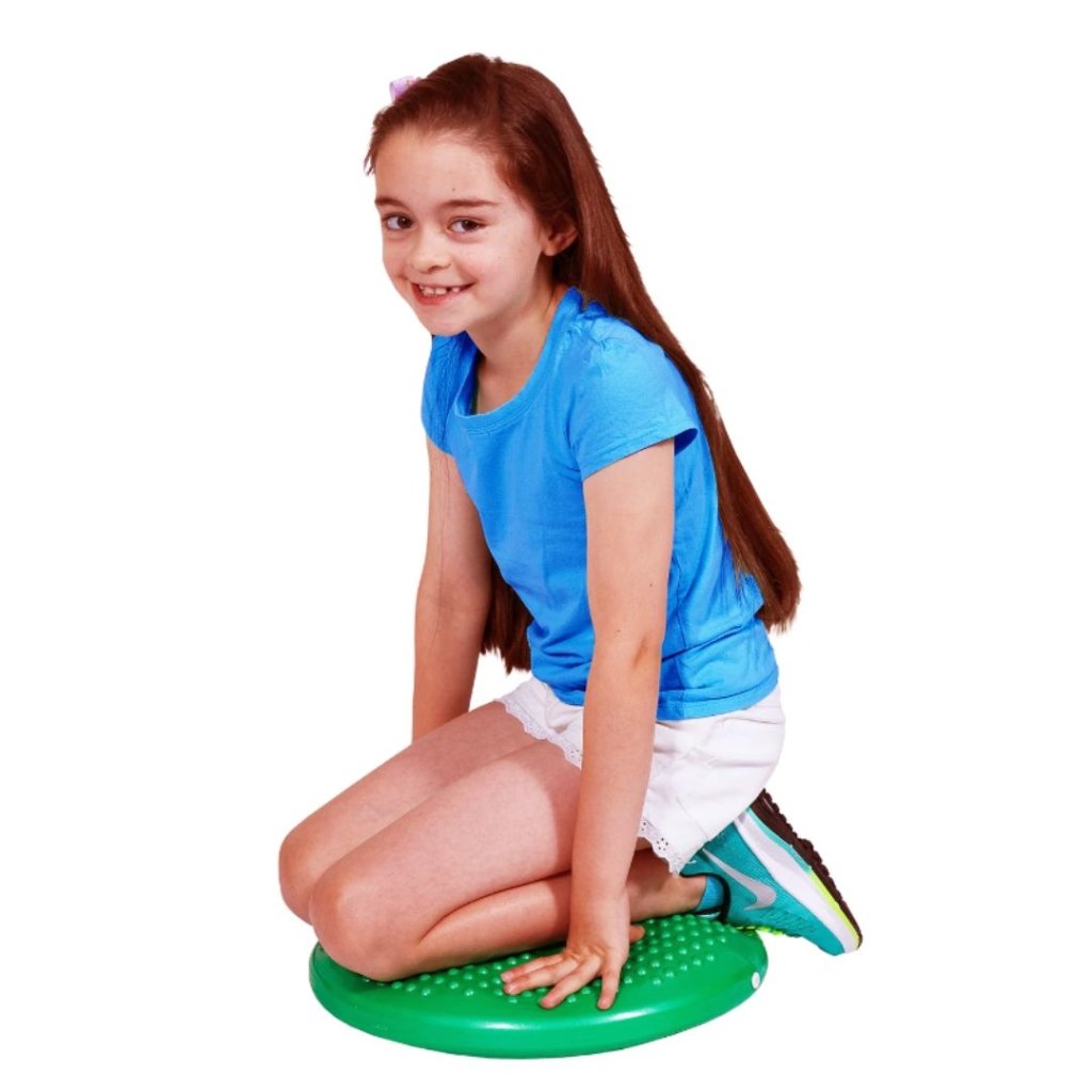 Wriggle Cushion Green W/T Hand Pump - Prepp'd Kids - Elizabeth Richards