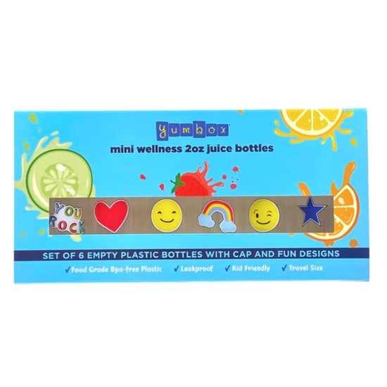 Yumbox Mini Wellness Juice Bottles (6 pack) - Prepp'd Kids - Yumbox