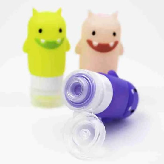 Yumbox Monster Squeeze Bottles (3 Pack) - Prepp'd Kids - Yumbox