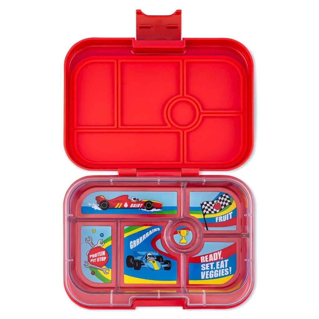 Yumbox Original 6 - Roar Red - Prepp'd Kids - Yumbox